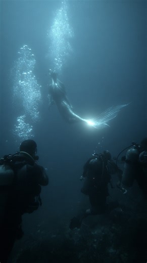 Wait is that a mermaid? Real Mermaid With Bioluminescent Skin Filmed by Divers in the Philippine Sea #mermaids #Philippines | Most Amazing Top 10