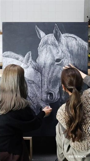 【2026年】黒板アート【あけおめ午年🐴】 #shorts #黒板アート