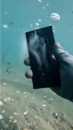 This Phone Was Still Underwater… 😳