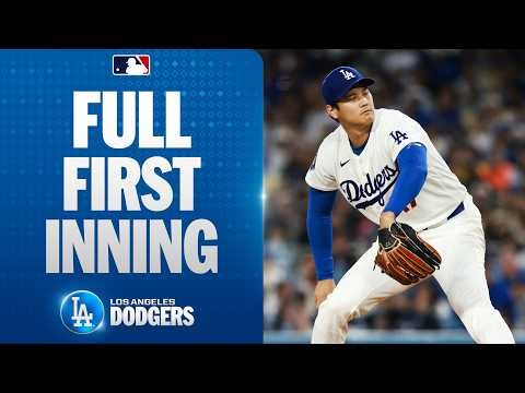 Shohei Ohtani is back on the mound for the Dodgers in 2026! (Full 1st inning) | 大谷翔平ハイライト