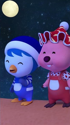 알록 달록 다섯 루돌프 #pororo #shorts #kids #크리스마스