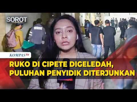 FULL! Suasana Penggeledahan Ruko di Cipete, Puluhan Penyidik Diterjunkan usut Tiga Kasus Korupsi