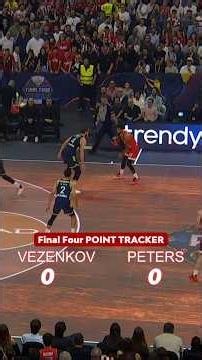Vezenkov 🤝 Peters | POINT TRACKER #olympiacos