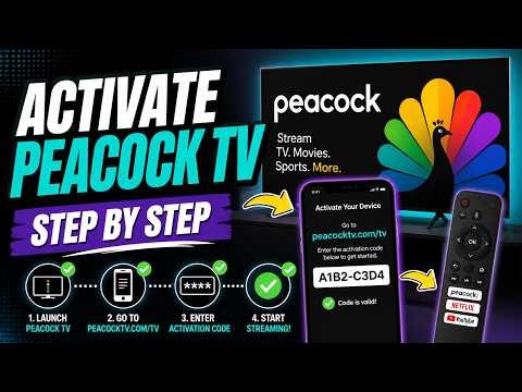 How to activate Peacock TV - Step by Step