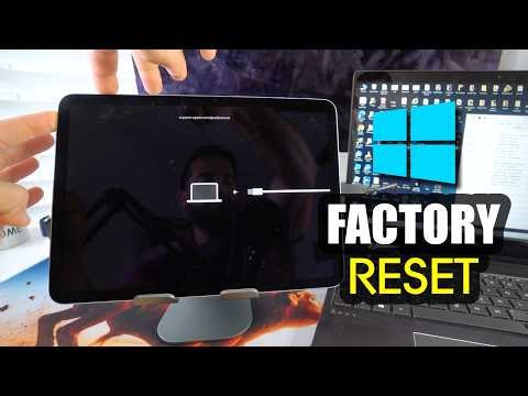 How To Factory Reset & Restore your iPad Air M4 on Windows PC
