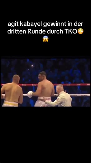 Agit Kabayel Wins by TKO in the Third Round