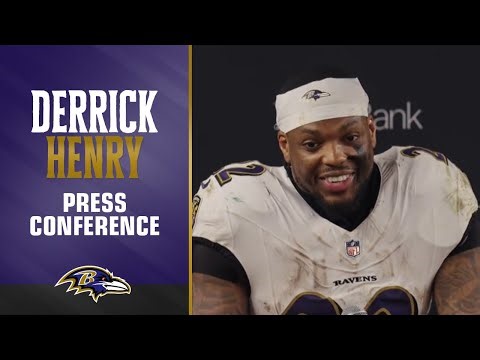 Derrick Henry: 'Tonight Was Really Fun' | Baltimore Ravens