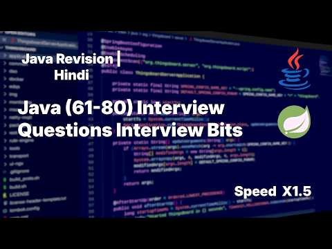 Java 61 80 Interview Questions Interview Bits