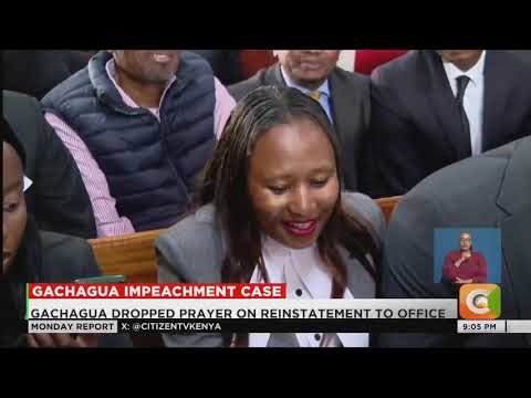 Gachagua challenges impeachment in court over removal process