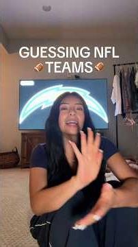 Guessing NFL Team Logos 👀 lmk if you guys want a part 2 🤣#challenge #football #nfl