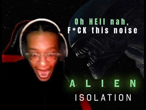 FIRST HORROR GAME PLAYED EVER | Alien Isolation Playthrough | Stream Highlights