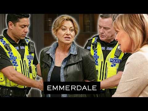 Moira Arrested After Attacking Joe Over Butler’s Farm | Emmerdale