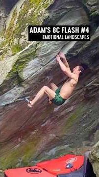 Emotional Landscapes 8C HARD ⚡ flash #bouldering | Adam Ondra
