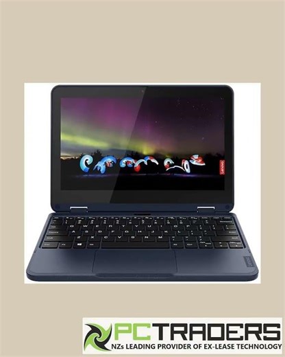 Touch Screen Lenovo 500W Gen 3 12" 2 in 1 N5100 CPU Turbo 2.80GHZ 4GB RAM 128GB SSD Windows 11 Pro