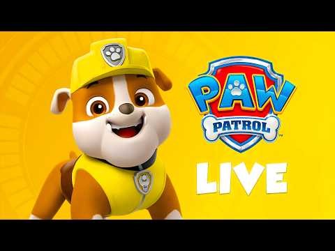 🔴 LIVE! 🚧 @RubblePawPatrolOfficial to the Rescue! 🐾 PAW Patrol Official