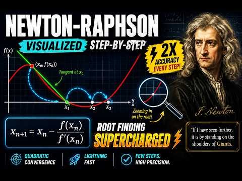 Newton Raphson Method explained