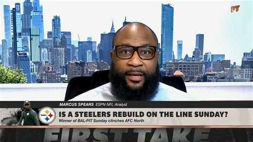 Marcus Spears says a rebuild is waiting for the Pittsburgh Steelers 👀 "You in a rebuild when you don't have a quarterback." | ESPN First Take
