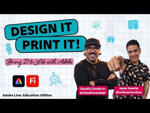 Design It. Print it. Bring It to Life with Adobe