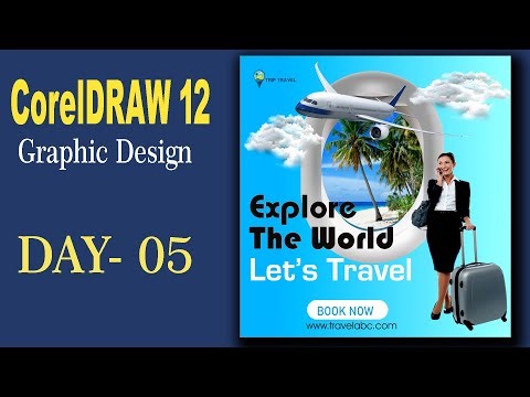 From Beginner to Pro Graphic Design | CorelDRAW 12 Course Day 5