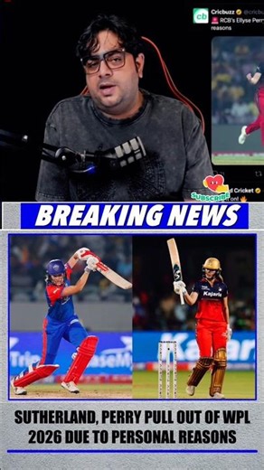 PERRY PULL OUT OF WPL 2026 💔|