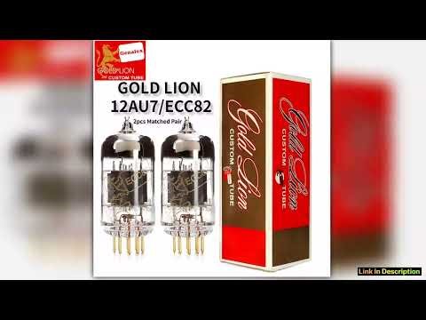 GOLD LION Vacuum Tube 12AX7 ECC83 12AU7 ECC82 12AT7 ECC81 EL84 Electron tube Audio Valve Amp 2pcs