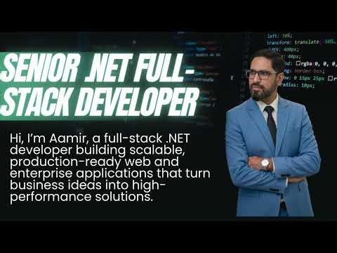 Senior Full Stack Developer,.Net & C# Developer, Angular, Azure & SQL