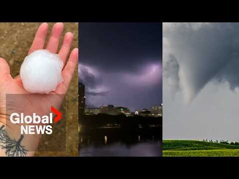 Wild weather including tornadoes, heat and flooding continue to hit Prairies