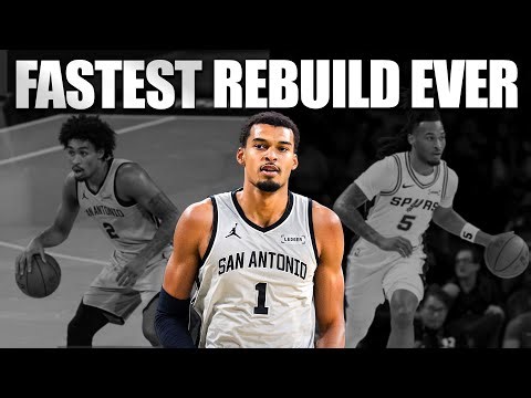 How the San Antonio Spurs Completed the FASTEST Rebuild in NBA History