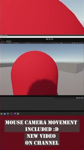🎮 Make FPS Movement in Unity! 🚀 #Shorts