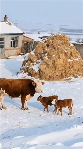 When Heavy Snow Turns Life Upside Down ❄️ From Building Homes to Working for Food 😲🏡