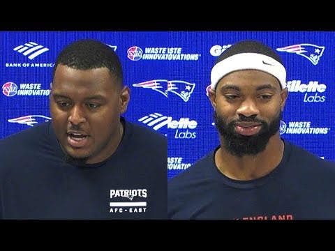 K'Lavon Chaisson & Vederian Lowe Address the Media | Patriots Press Conference
