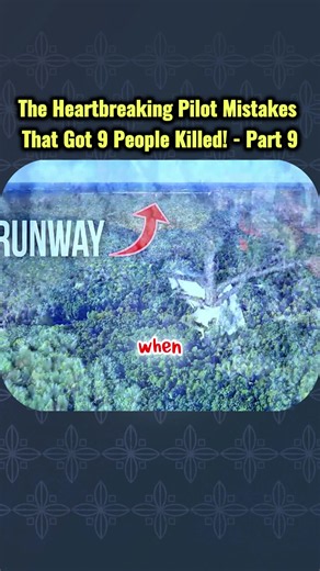 The Heartbreaking Pilot Mistakes That Got 9 People Killed!#AviationSafety#PilotError#AviationAccidents#FlightSafety#9