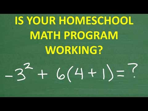 Can Your Homeschooler Solve This Math Problem? (PEMDAS Review)