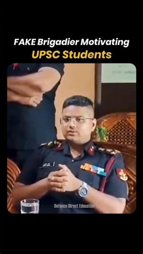 Brigadier Motivating UPSC Aspirants