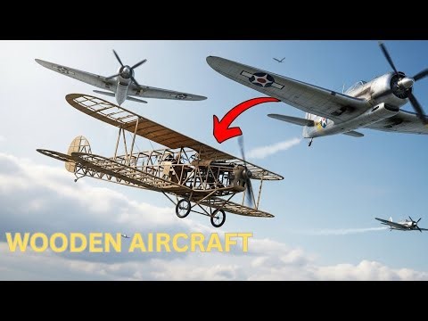 They Laughed At His Wooden Plane — Until Radar Couldn’t See Him