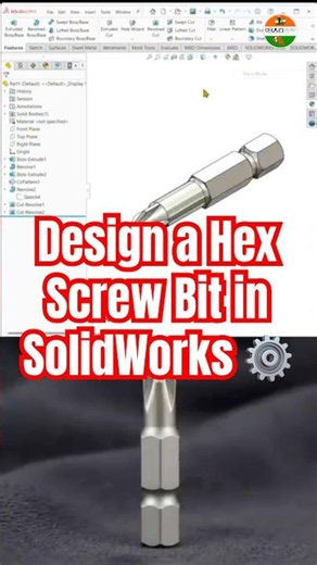 Hidden SolidWorks Hack for Faster Modeling ⚙️ #SolidWorks #CAD #Engineering