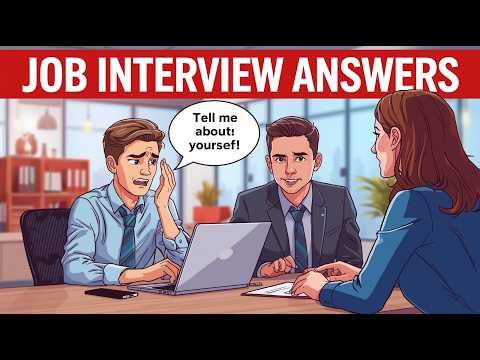 Job Interview English for Beginners – Common Questions & Confident Answers Practice
