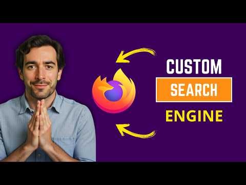 How To Add A Custom Search Engine on Firefox (FAST Method)