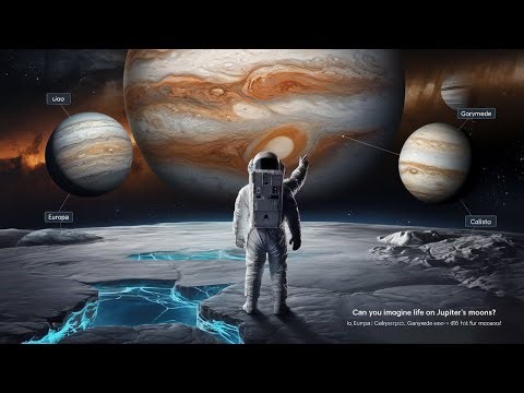 what if you lived on The moons of Jupiter?