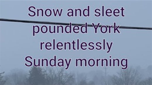 Two time lapse videos show sparse traffic on interstate 83 and the rate of snowfall in a parking lot. | WPMT FOX43
