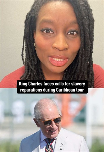 Britain’s King Charles III continued his nine-day tour of the Caribbean Thursday under mounting pressure to issue a formal apology for the U.K. royal family's historic role in the transatlantic slave trade and to support calls for reparations. #royalfamily #king #uktiktok #britain