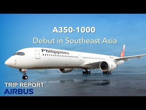 Flying Southeast Asia's First A350-1000 | Manila to Bangkok | TRIP REPORT