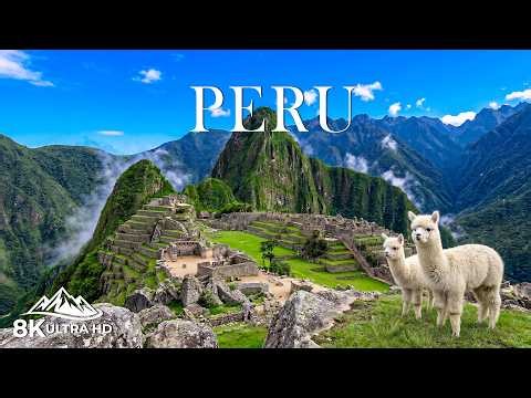 Peru 8K 🇵🇪 | The Hidden Beauty of South America – Machu Picchu, Andes & Breathtaking Landscapes