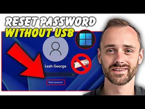 Forgot Your Password? Reset Windows 11 Without a USB Drive