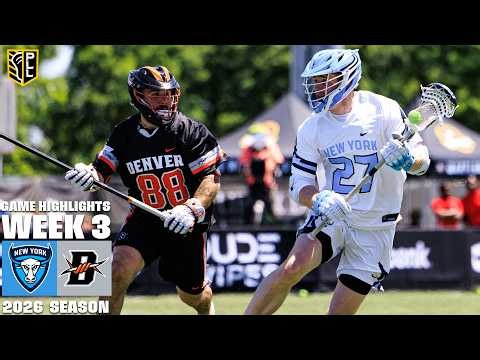 New York Atlas vs. Denver Outlaws Week 3 Game Highlights | 2026 Season