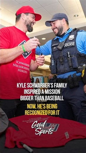 PHILLIES’ KYLE SCHWARBER: A MISSION BIGGER THAN BASEBALL