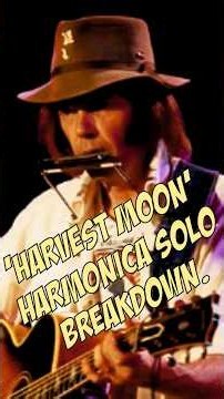 Beautiful Neil Young Harmonica Solo #neilyoung #harvestmoon #harmonica #solo