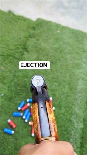 Watch How a Shotgun Ejects Shells? #shell #gun