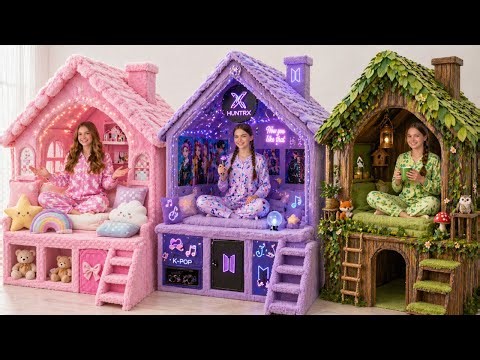 DREAM AESTHETIC ROOM TRANSFORMATION 🛠️ Billionaire Edition ✨ By 123 GO! Live