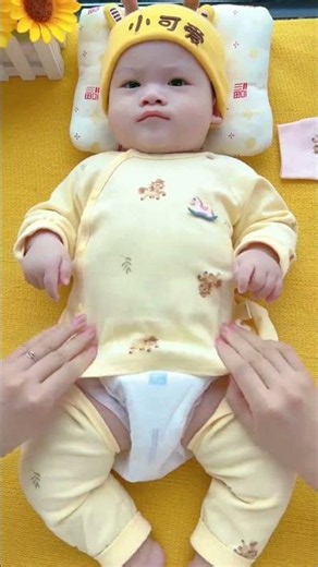 Finally found a two-piece diaper set suitable for my baby! It's made of soft